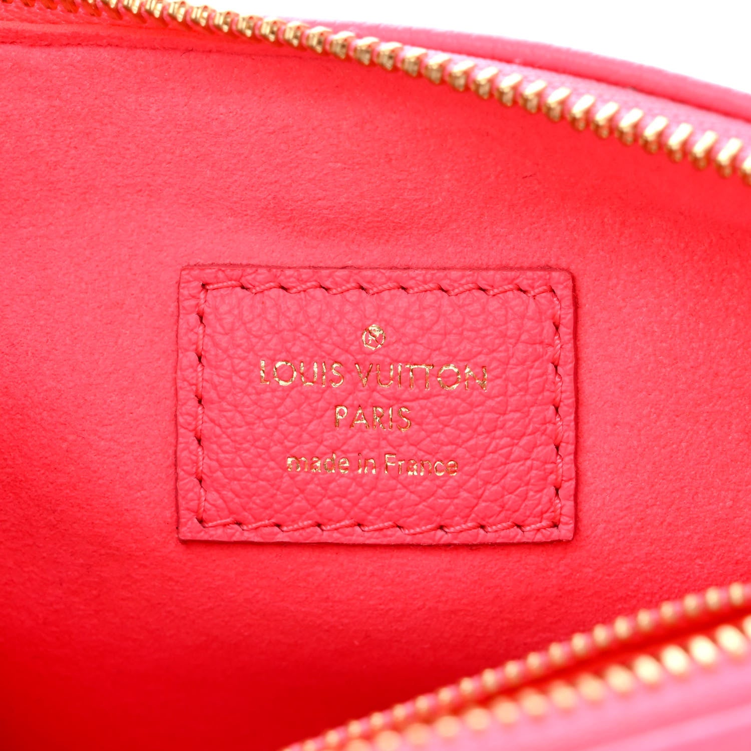 Louis Vuitton Calfskin Embossed Monogram Coussin BB Rose Fluo 8 of 18