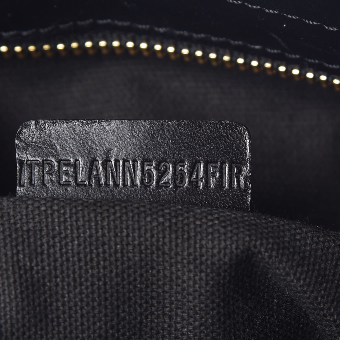 House Check Bridle Calfskin Tote Black