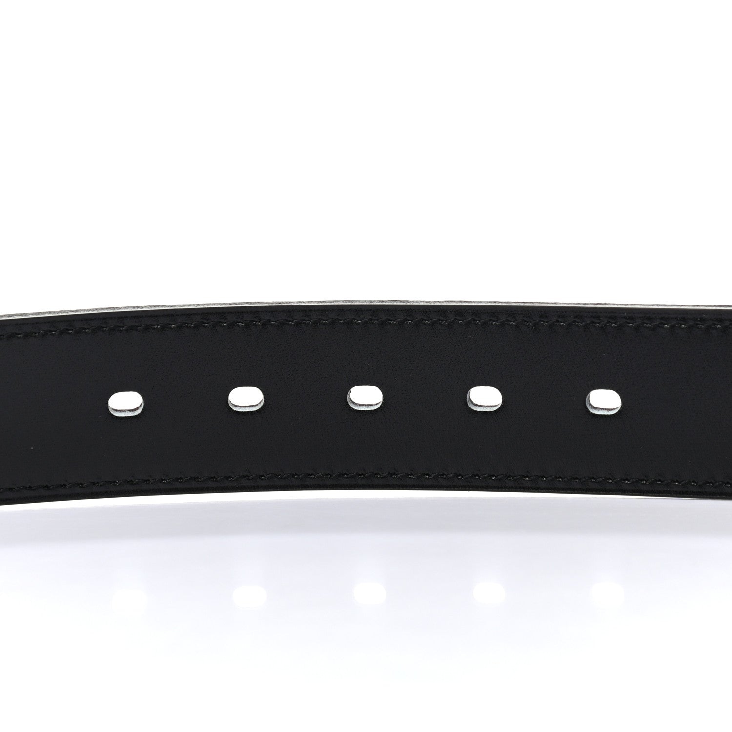 Hermes Box Togo 32mm Hapi Belt 95 Black Prune 4 of 5