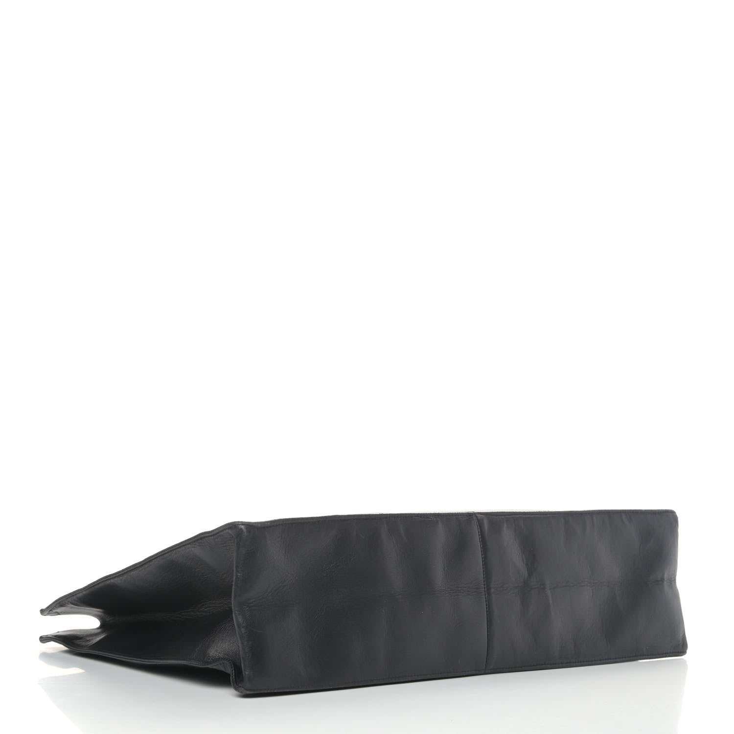 Chanel Lambskin CC Tote Black 3 of 9