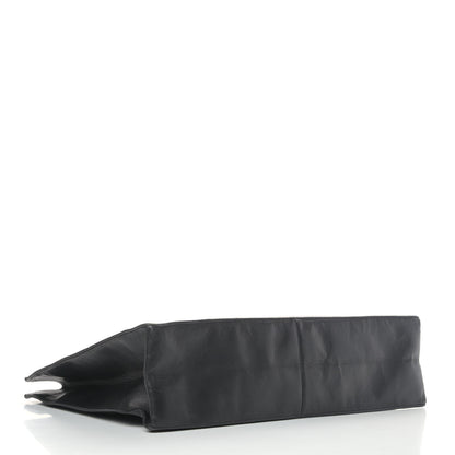 Chanel Lambskin CC Tote Black 3 of 9