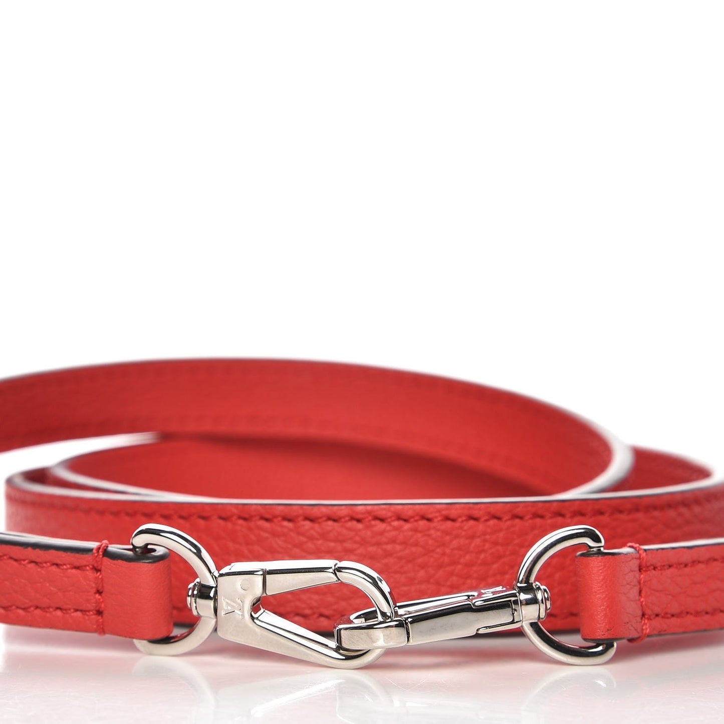 Calfskin Shoulder Strap Cherry