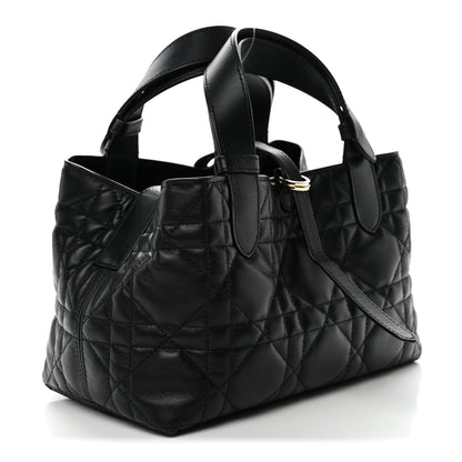 Christian Dior Calfskin Macrocannage Small Toujours Black 4 of 11