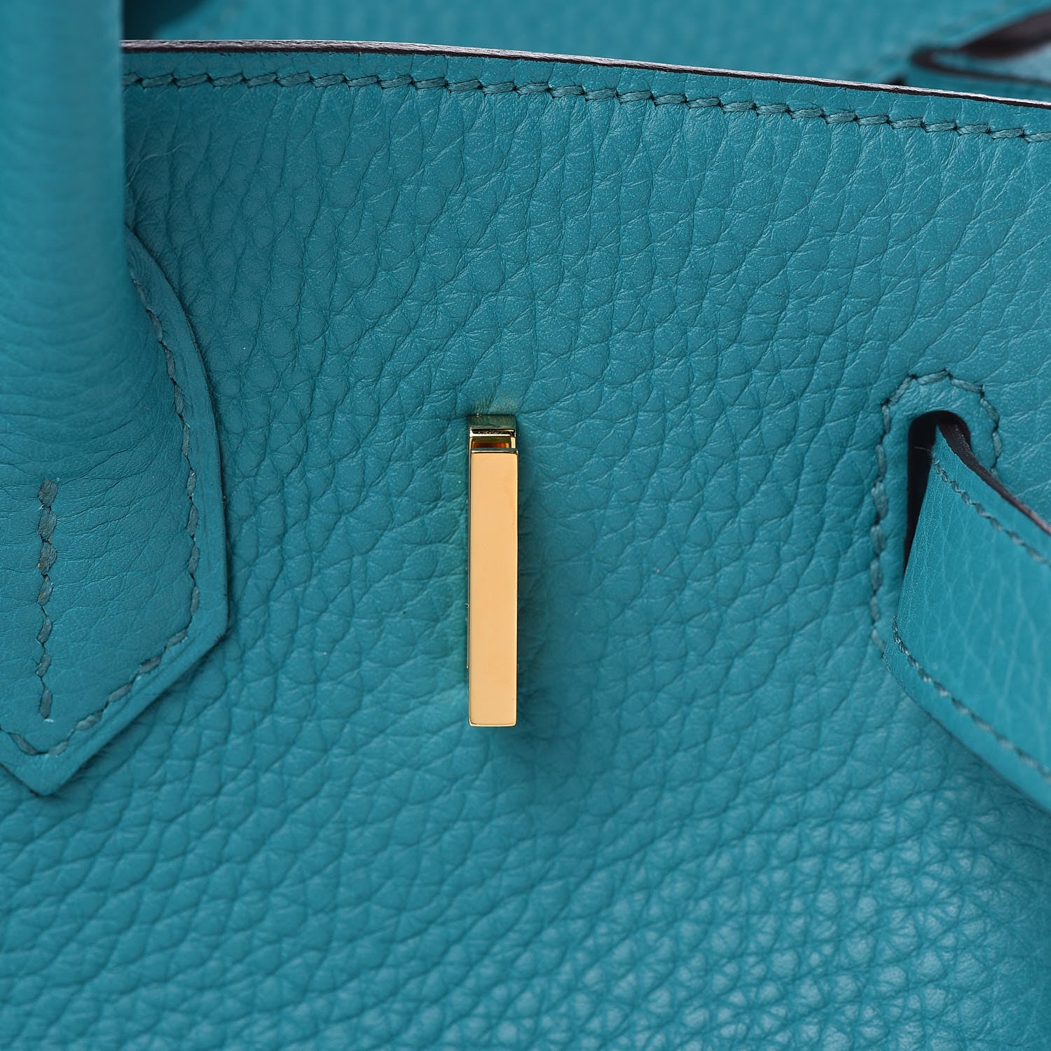 Hermes Taurillon Clemence Birkin 30 Bleu Paon 9 of 31