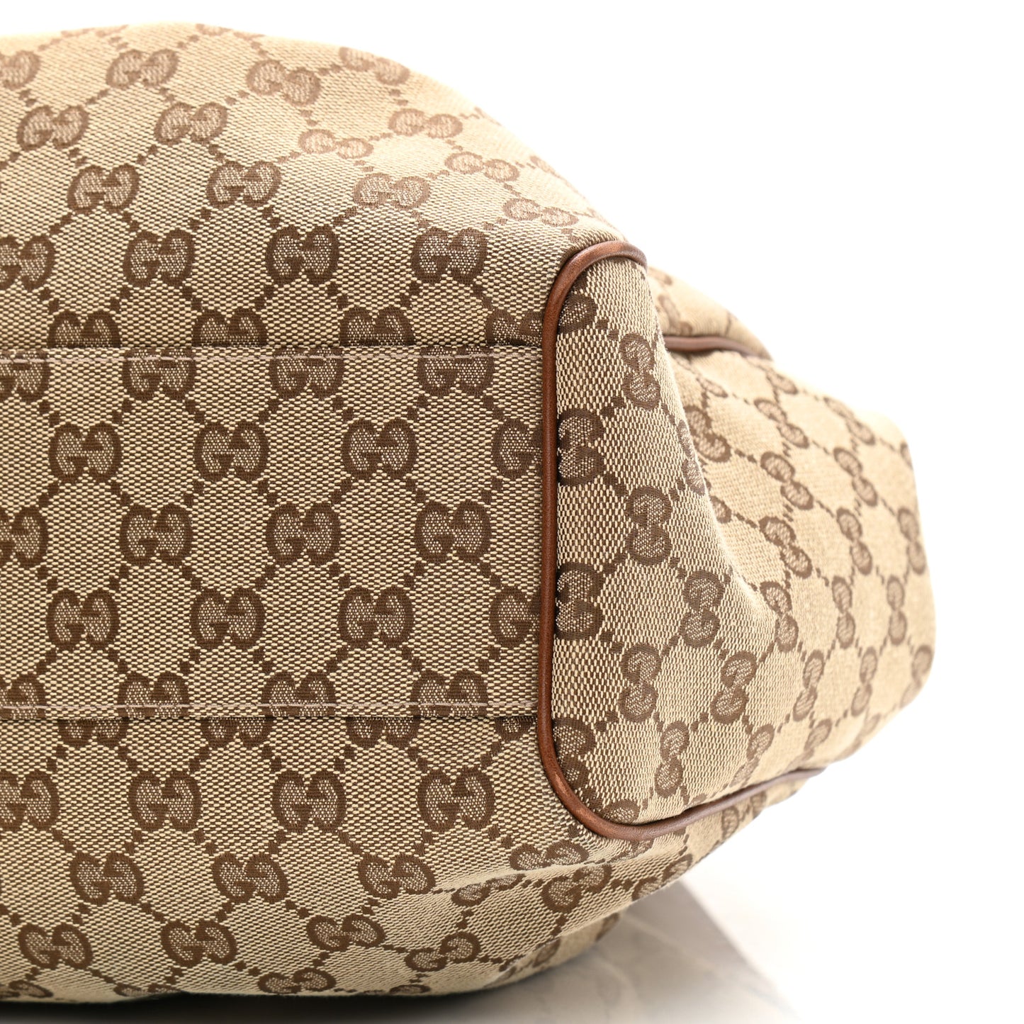 Monogram Medium Sukey Tote Brown