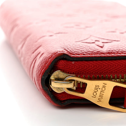 Louis Vuitton Empreinte Zippy Wallet Scarlet 11 of 11