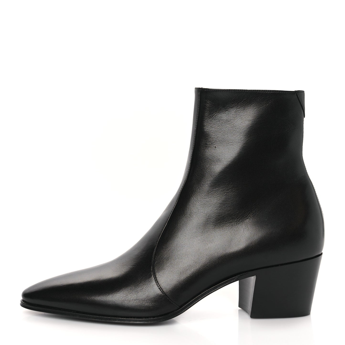 Incrociato Muriel Vassili 60 Ankle Zip Boots 39 Black