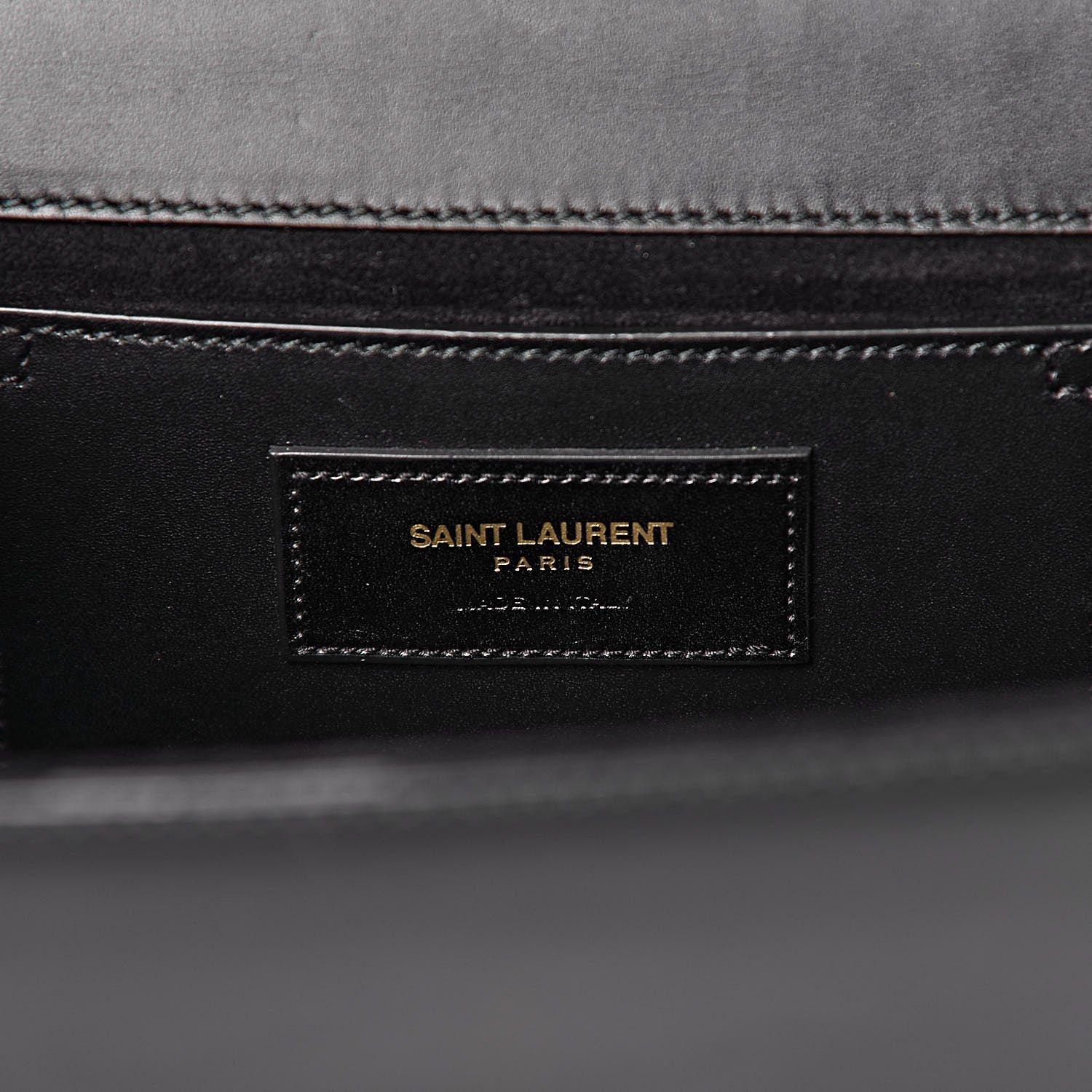 Saint Laurent Smooth Calfskin Medium Classic Monogram Kate Tassel Satchel Black 6 of 18