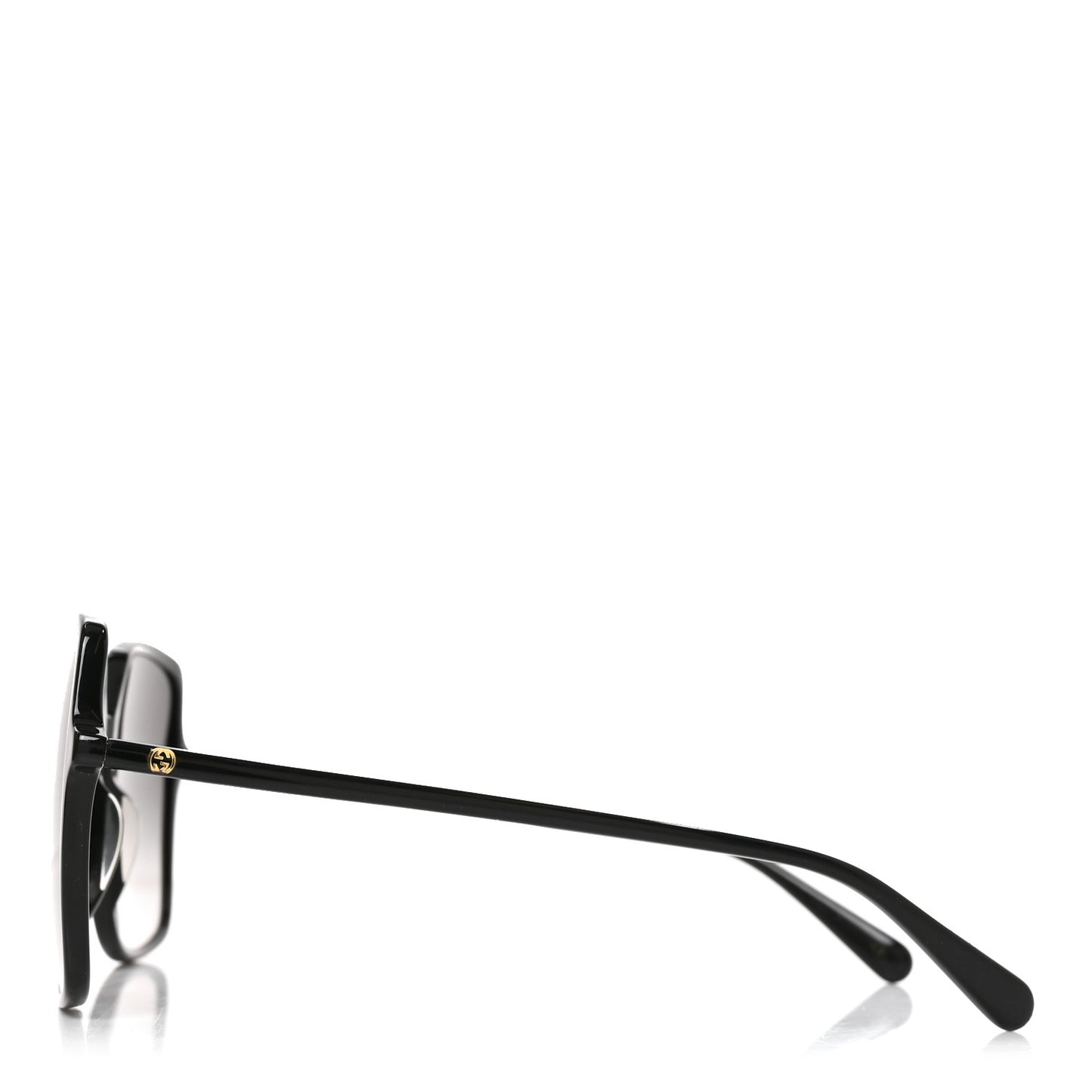 Acetate Oversized Square GG0544S Sunglasses Black