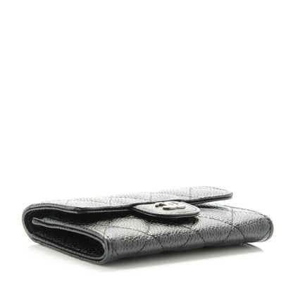 Chanel Caviar Quilted Flap Card Holder Black 4 of 8