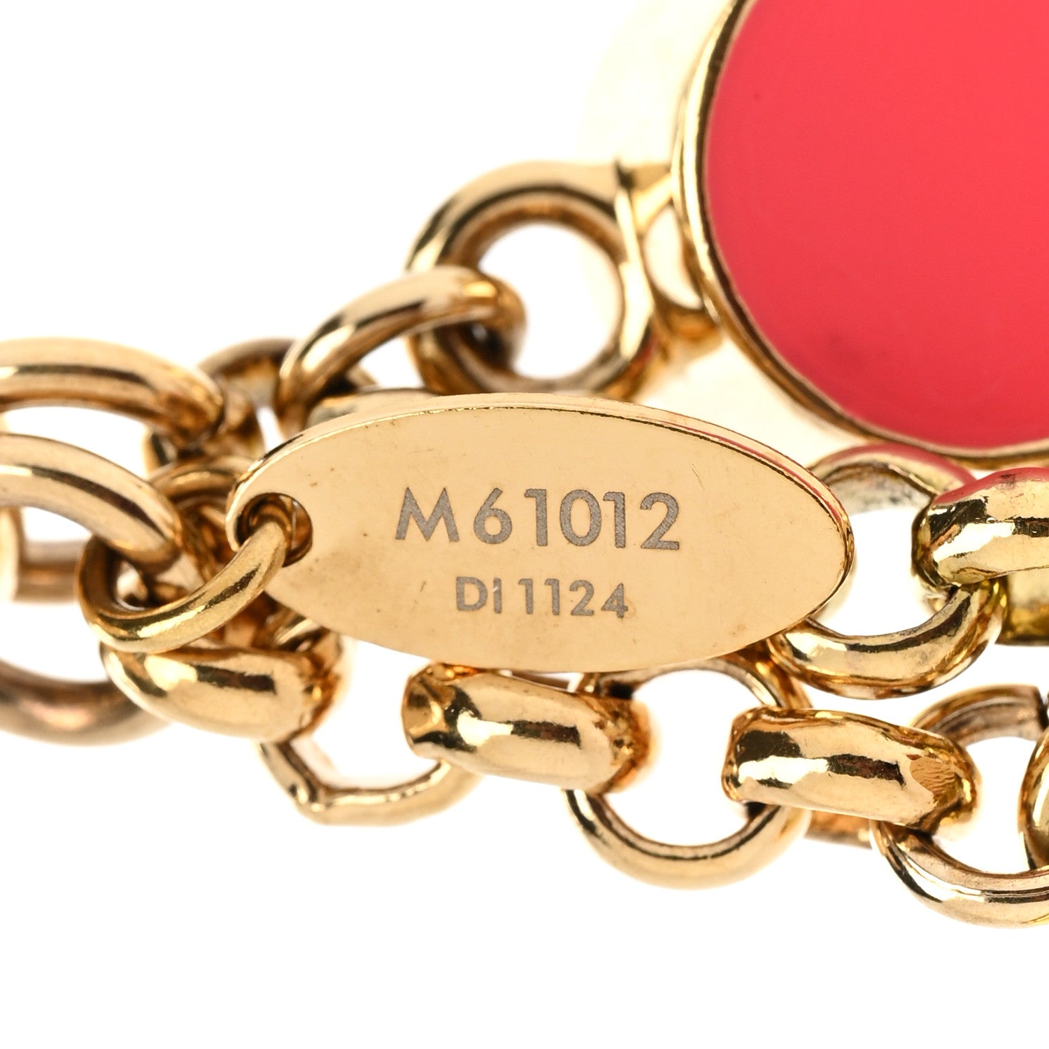 Louis Vuitton Fleur De Monogram Bag Charm Pink 4 of 5