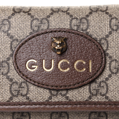 Gucci GG Supreme Monogram Neo Vintage Web Belt Bag Brown 8 of 11