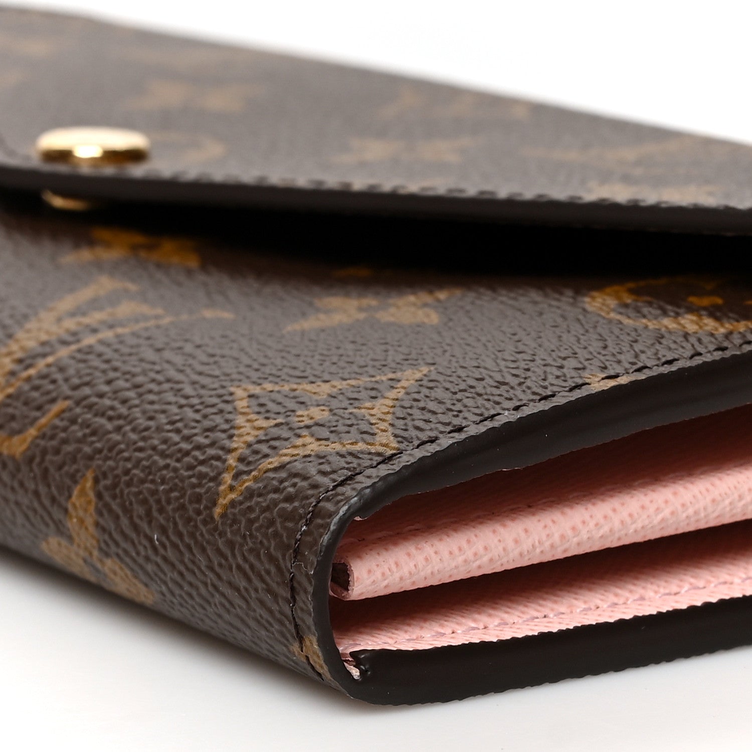 Louis Vuitton Monogram Sarah Wallet NM Rose Ballerine 9 of 9