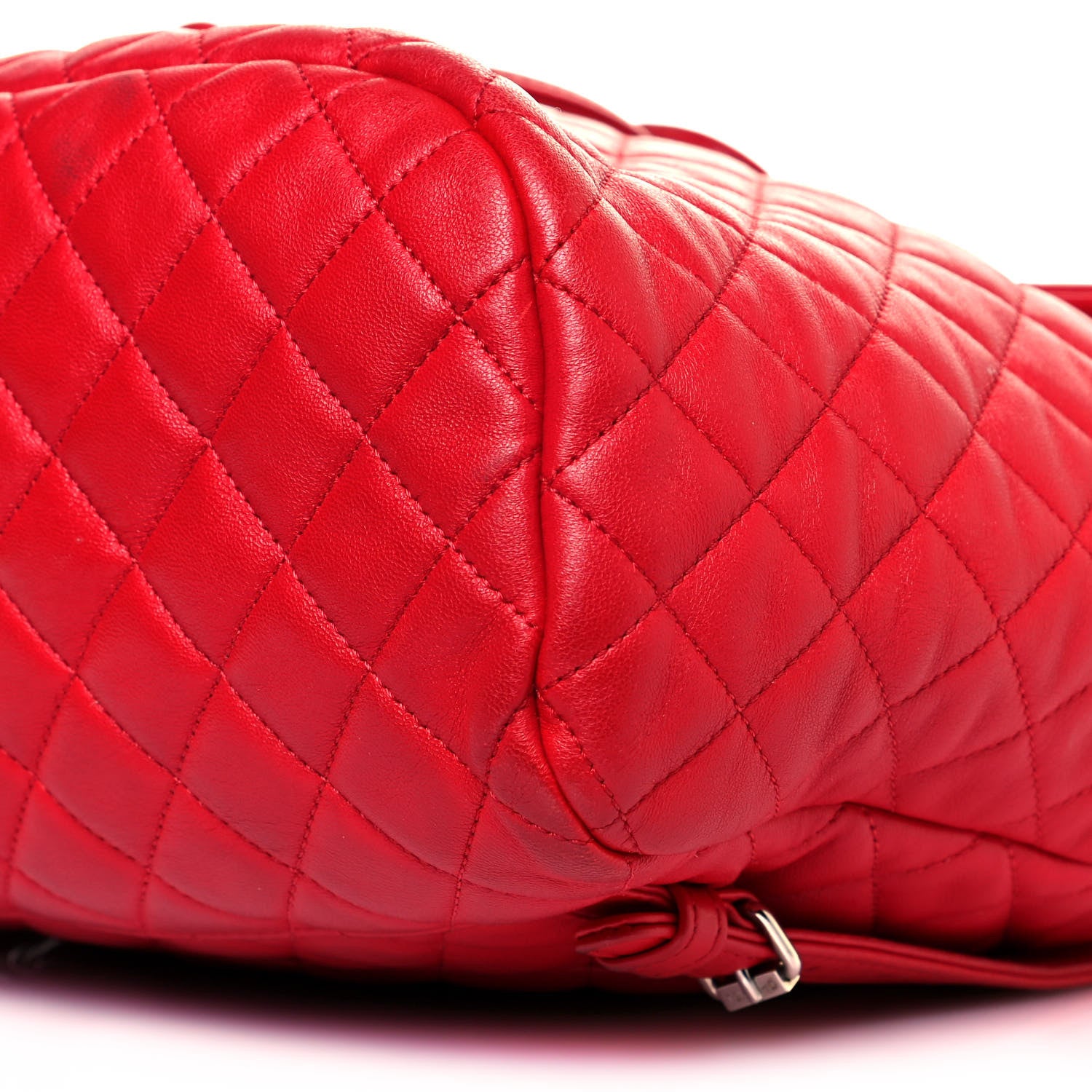 Chanel Lambskin Quilted Large Urban Spirit Backpack Red 9 of 18