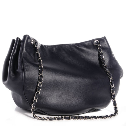 Chanel Lambskin Sensual Hobo Dark Navy 3 of 7
