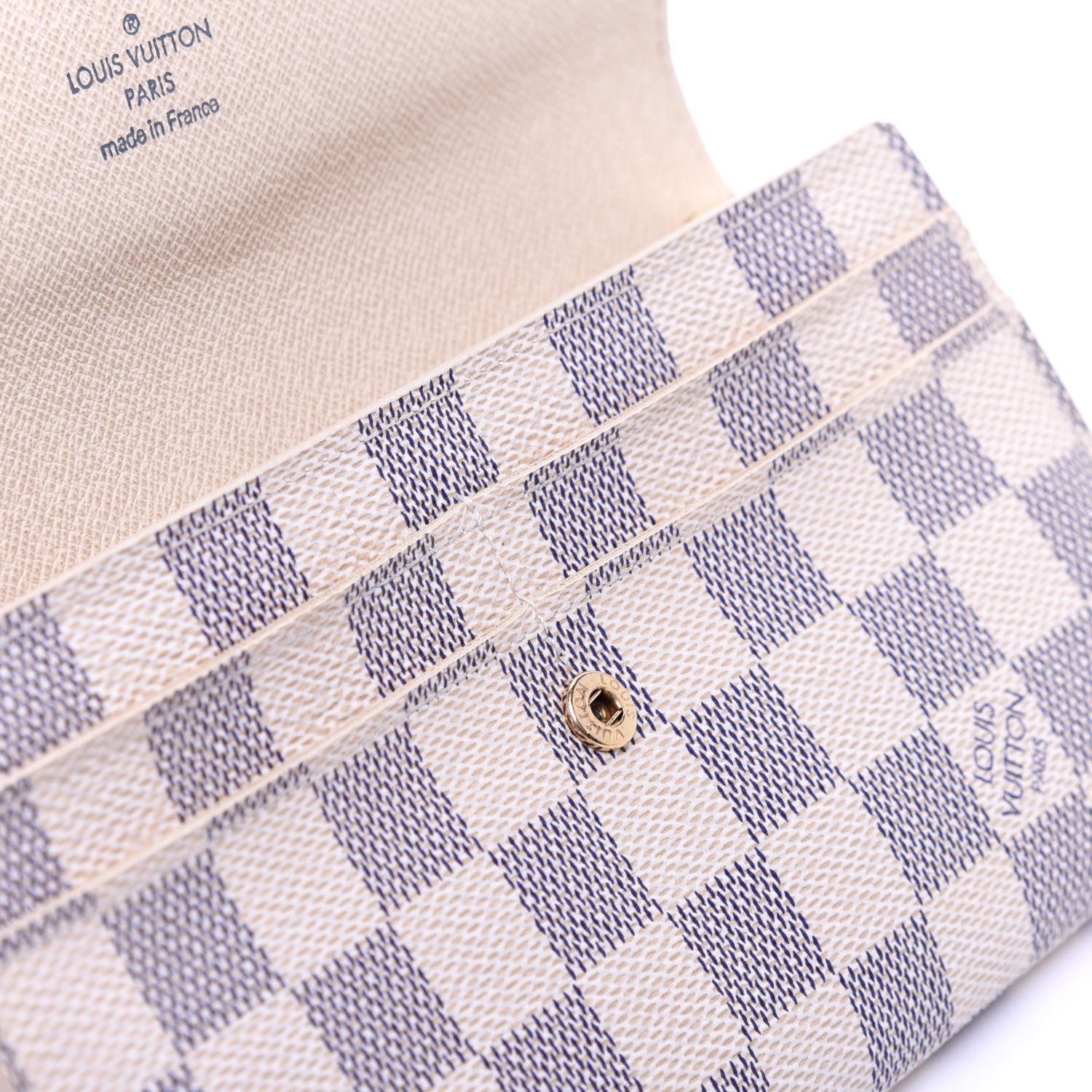 Louis Vuitton Damier Azur Sarah Wallet 11 of 11