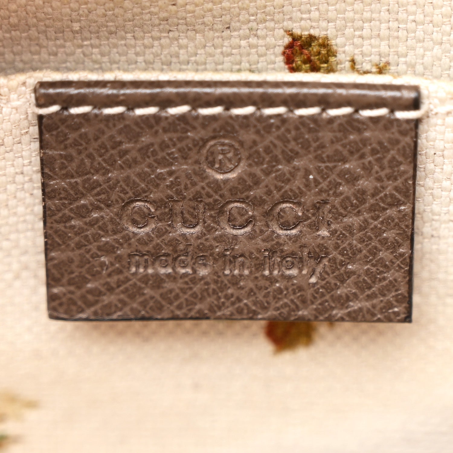 Gucci GG Supreme Monogram Web Neo Vintage Shoulder Bag Beige New Acero Crop 6 of 13