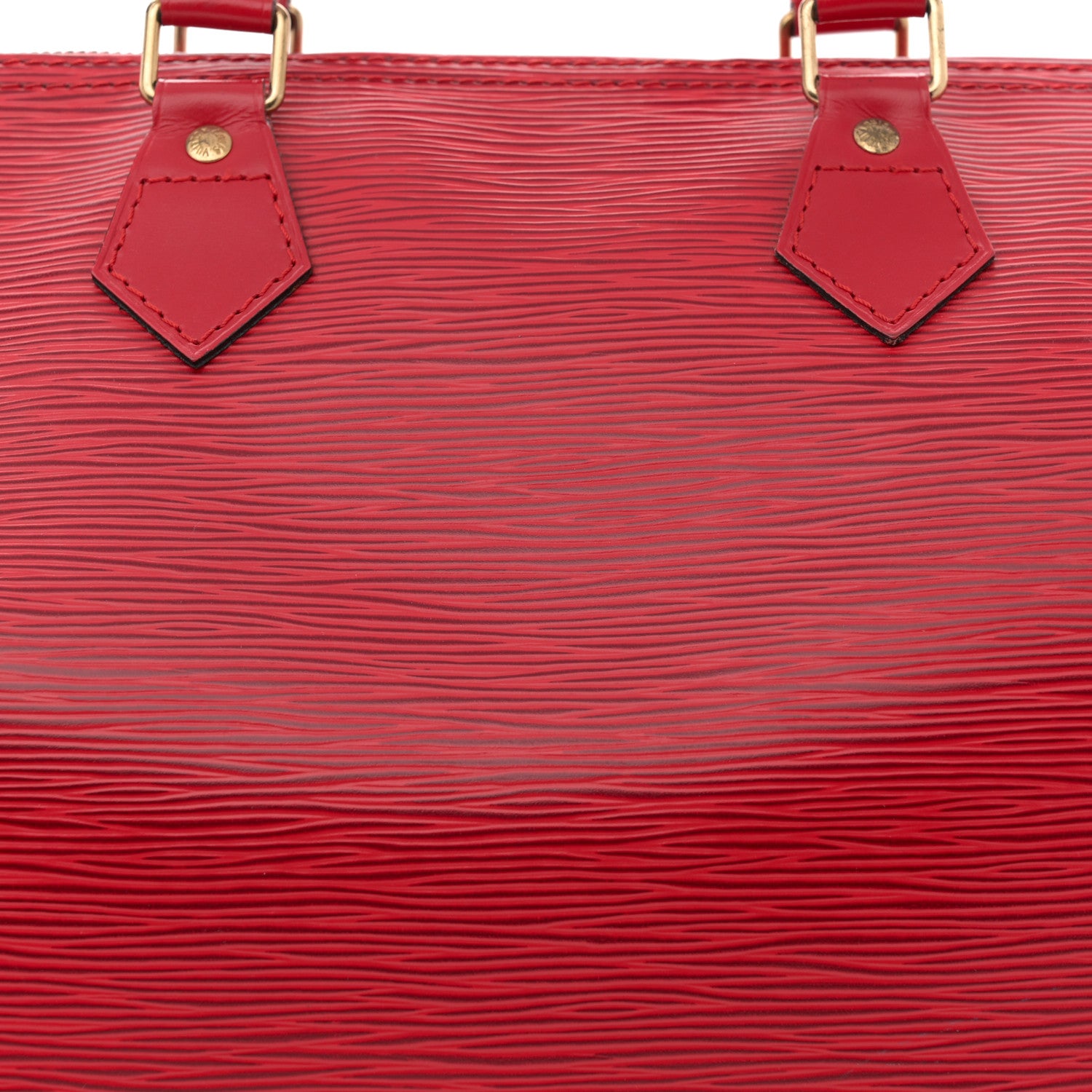 Louis Vuitton Epi Speedy 30 Castillan Red 7 of 15