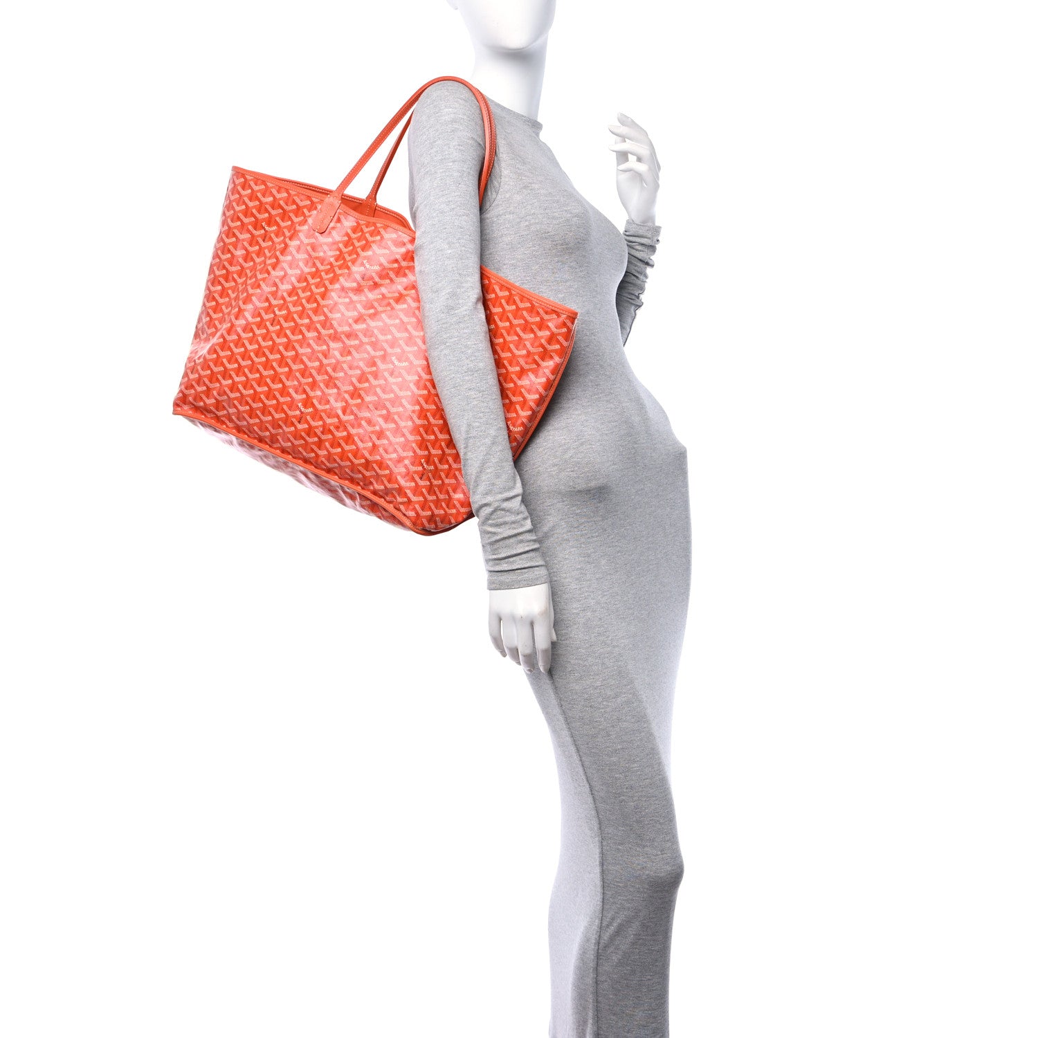 Goyard Goyardine Reversible Anjou GM Orange 2 of 17