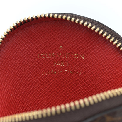 Louis Vuitton Monogram 2020 Christmas Animation Bumper Cars Round Coin Purse Coquelicot 9 of 10