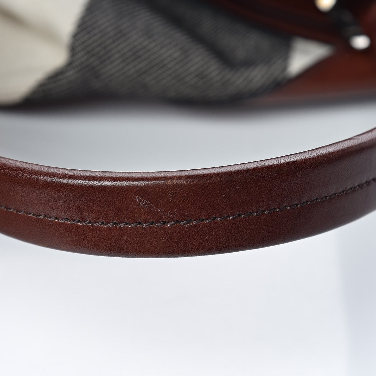 Canvas Mega Check Lowry Brown