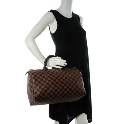 Louis Vuitton Damier Ebene Speedy 35 2 of 8