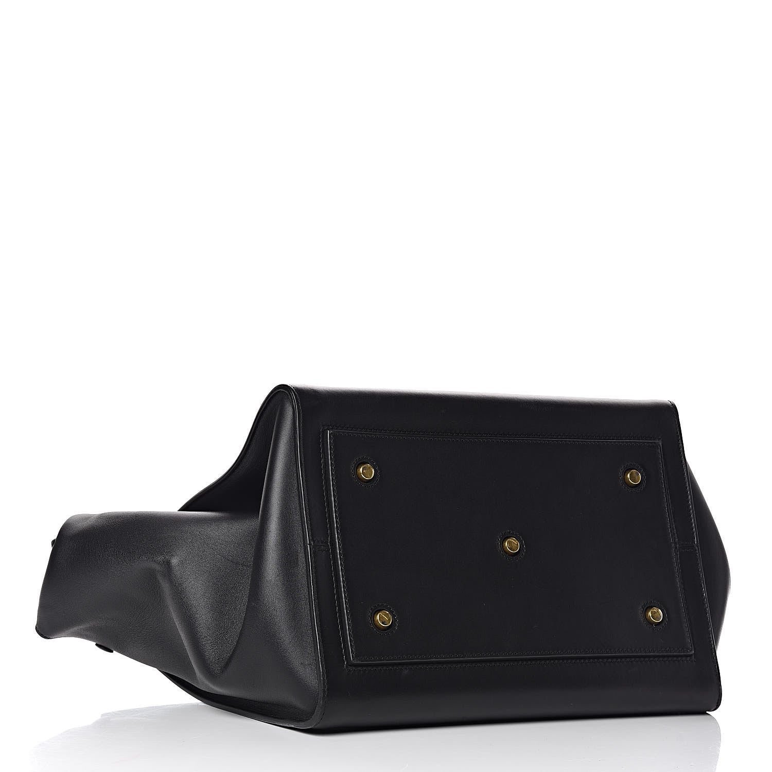 Celine Smooth Calfskin Medium Tie Knot Tote Black 5 of 18