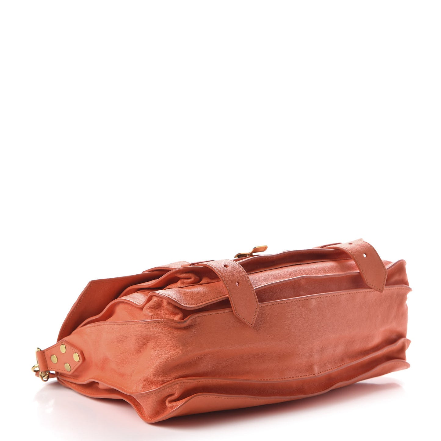 Lambskin Medium PS1 Satchel Grapefruit