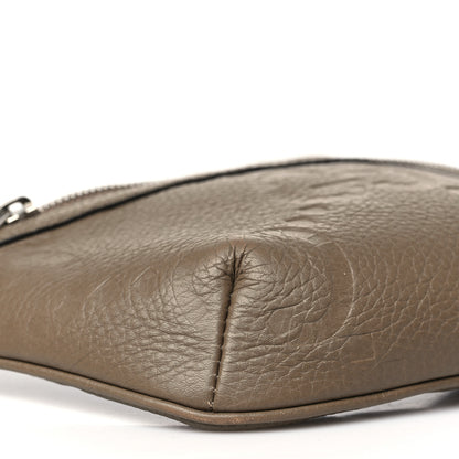 Gucci Piuma Calfskin Jumbo GG Embossed Small Belt Bag Good Taupe 9 of 12
