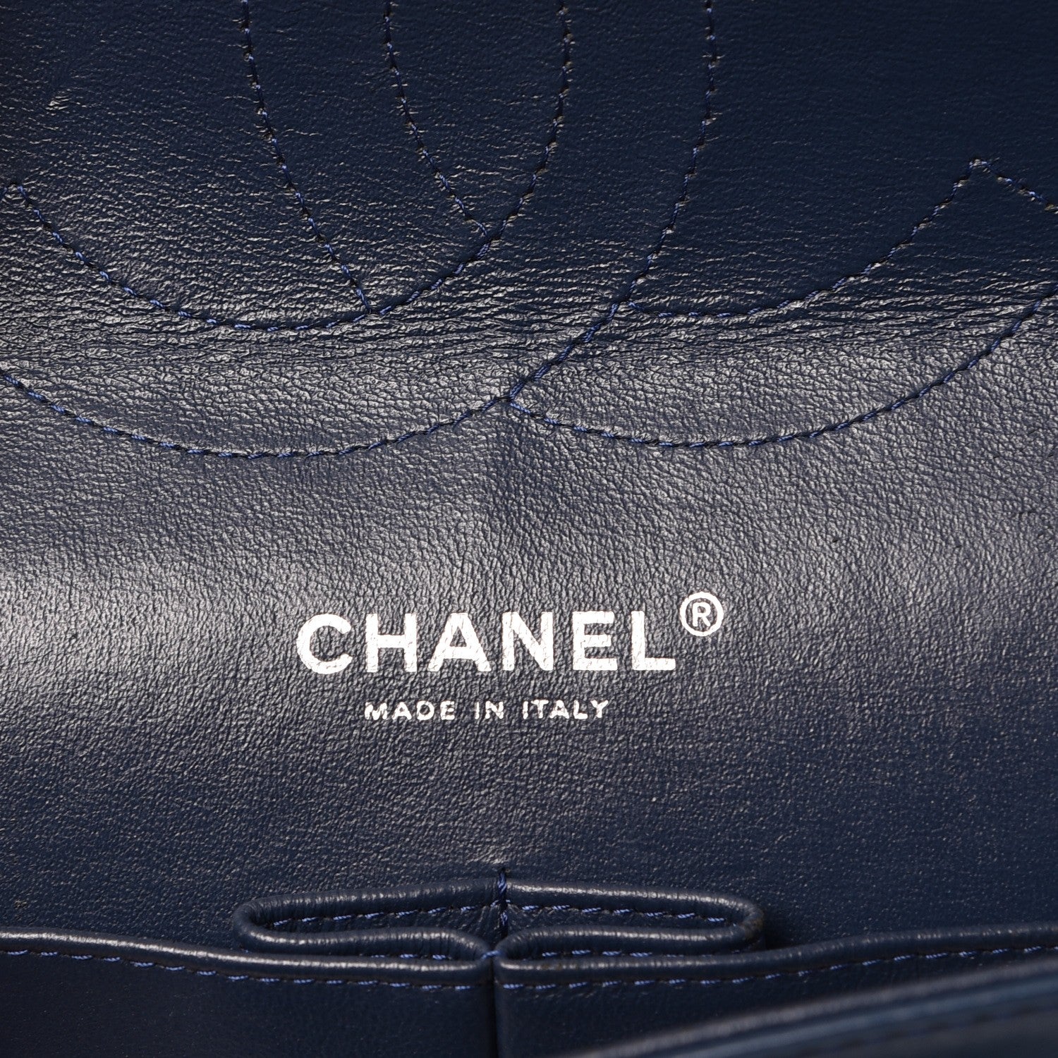 Chanel Patent Quilted Jumbo Double Flap Blue 7 of 17