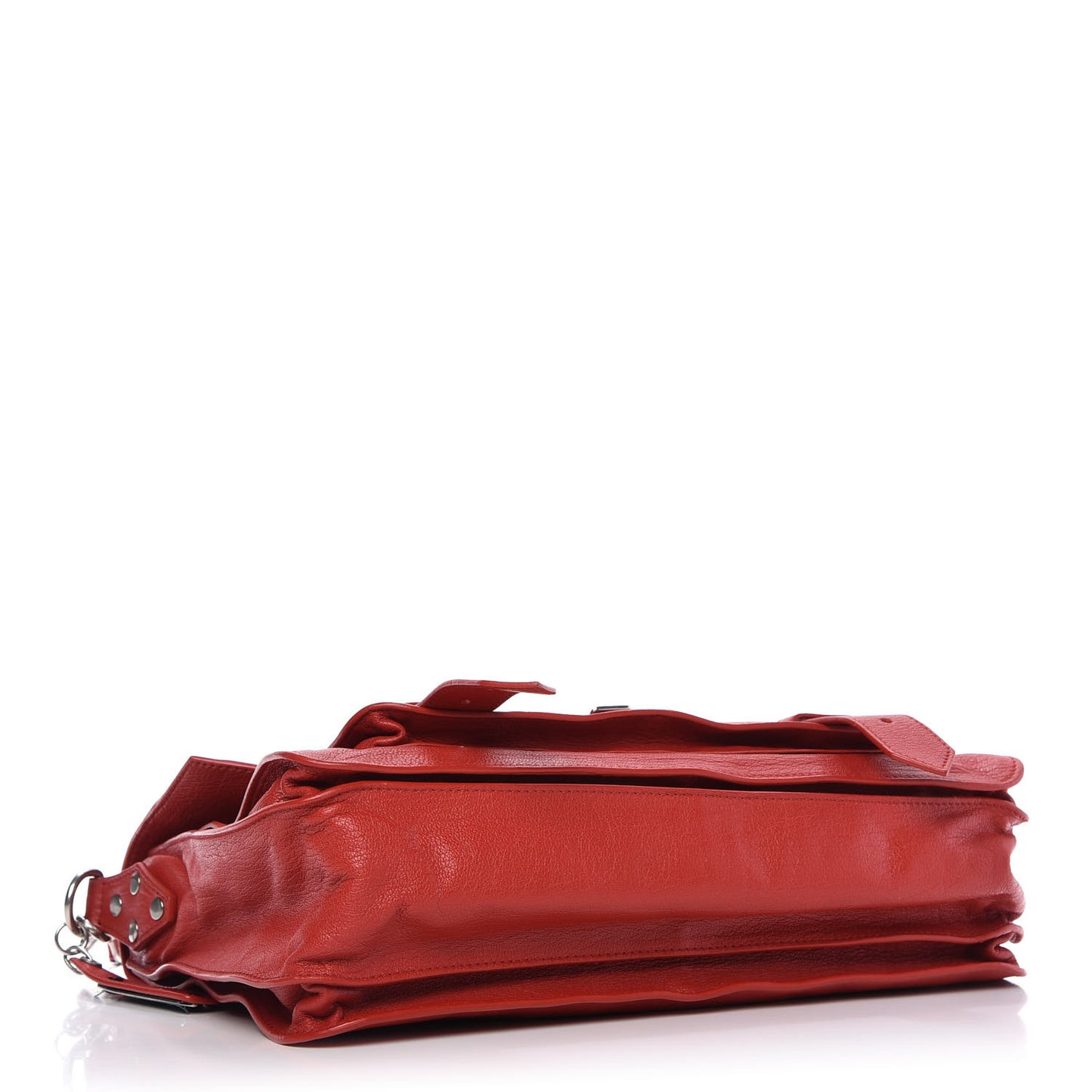 Lambskin Medium PS1 Satchel Red