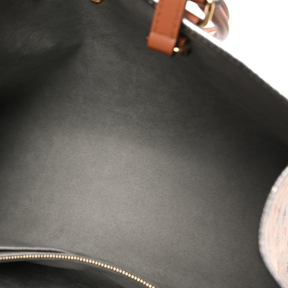 Louis Vuitton Metallic Monogram LV Garden OnTheGo MM Silver 5 of 9