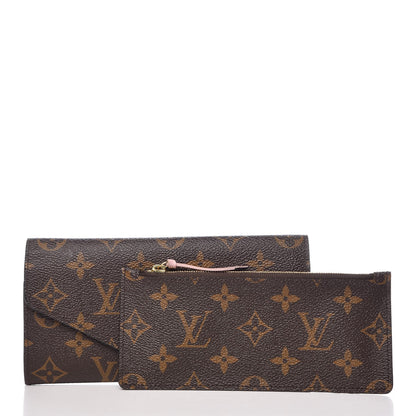 Louis Vuitton Monogram Josephine Wallet Rose Ballerine 3 of 10