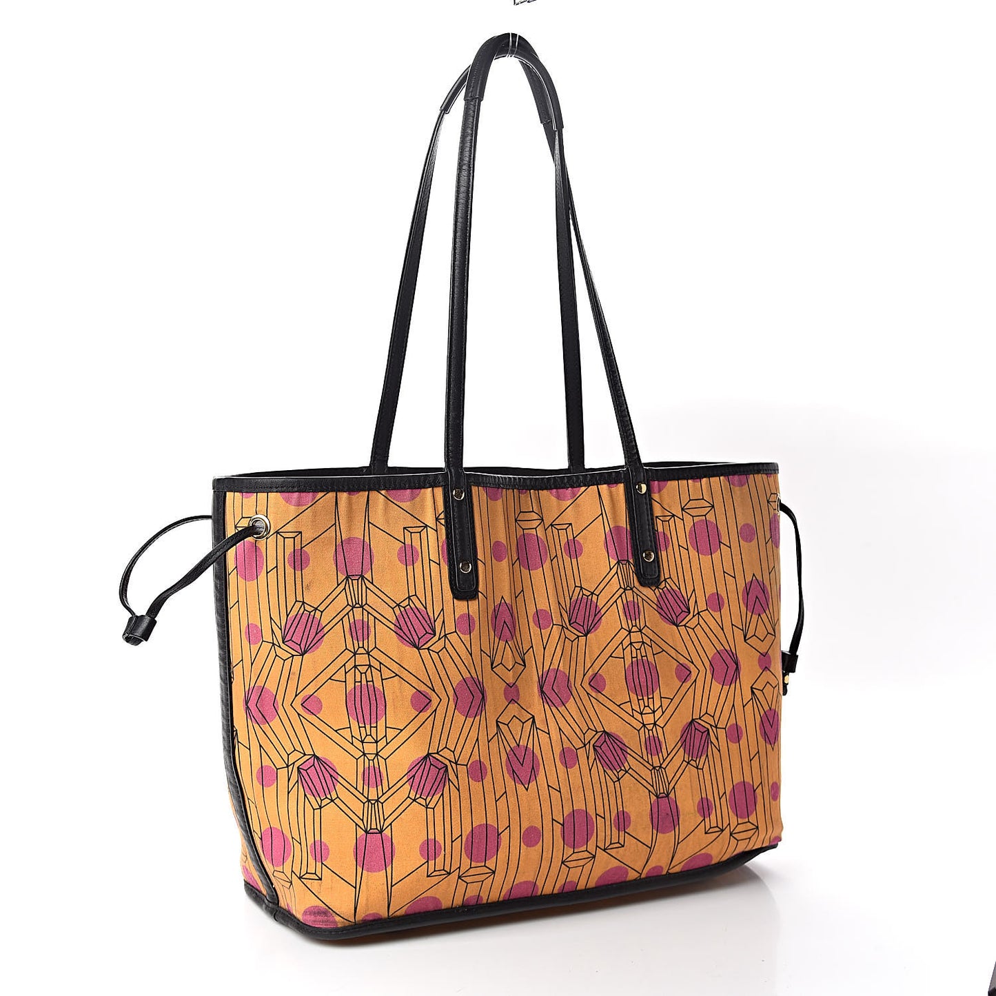 Visetos Medium Project Reversible Shopper Tote White