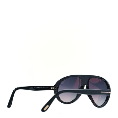 Tom Ford Acetate Pilot Sunglasses TF988 Black 3 of 7