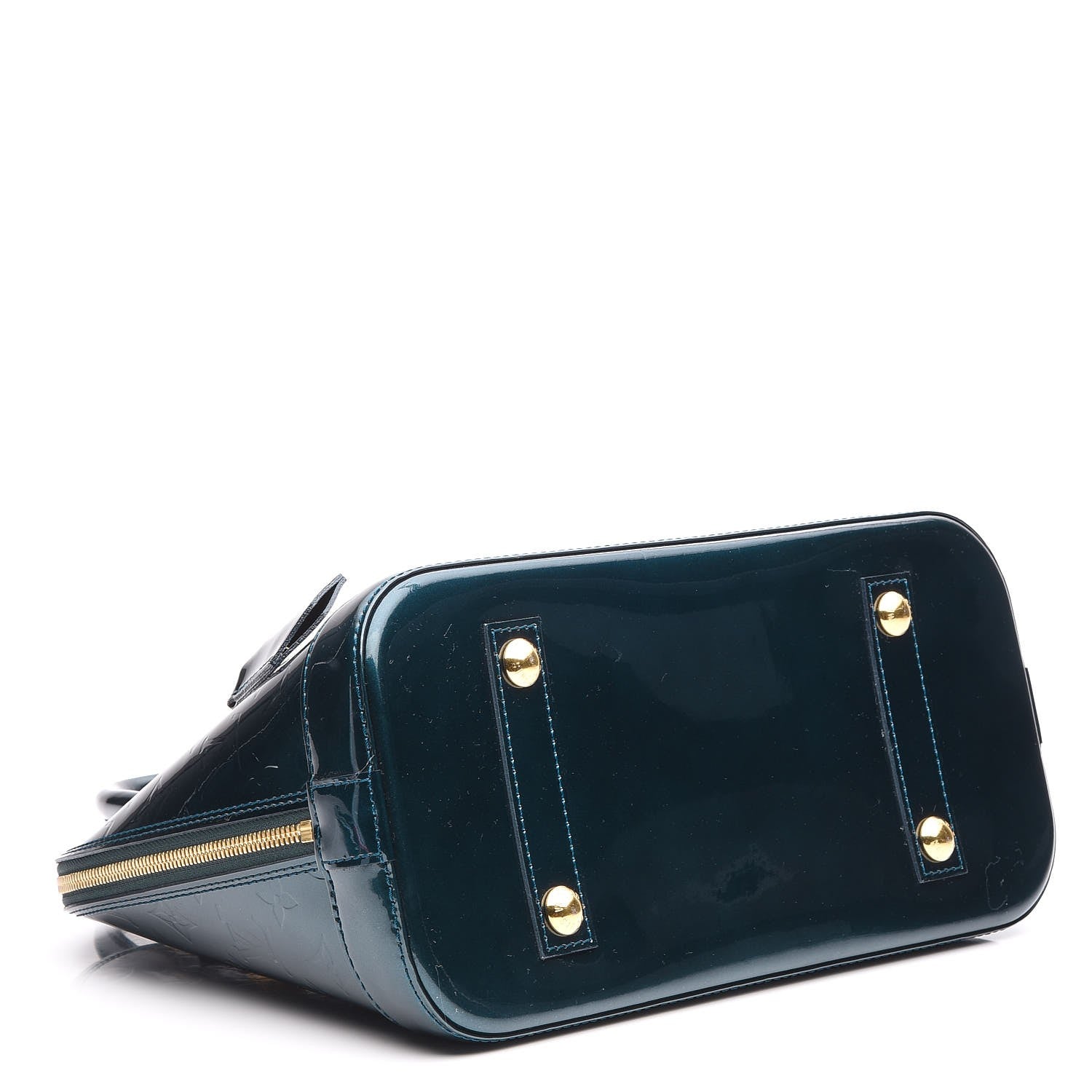 Louis Vuitton Vernis Alma PM Blue Nuit 4 of 7