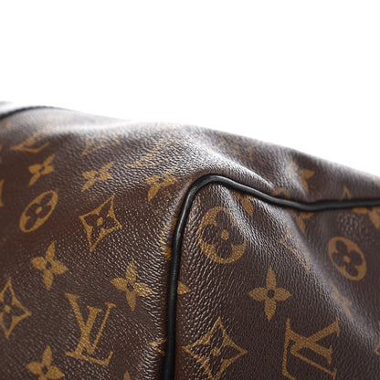 Louis Vuitton Monogram Macassar Keepall Bandouliere 45 10 of 11