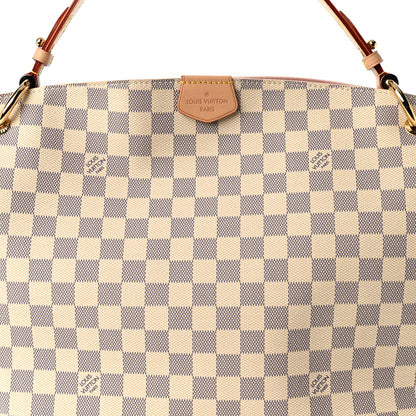 Louis Vuitton Damier Azur Graceful PM Rose Ballerine 6 of 8