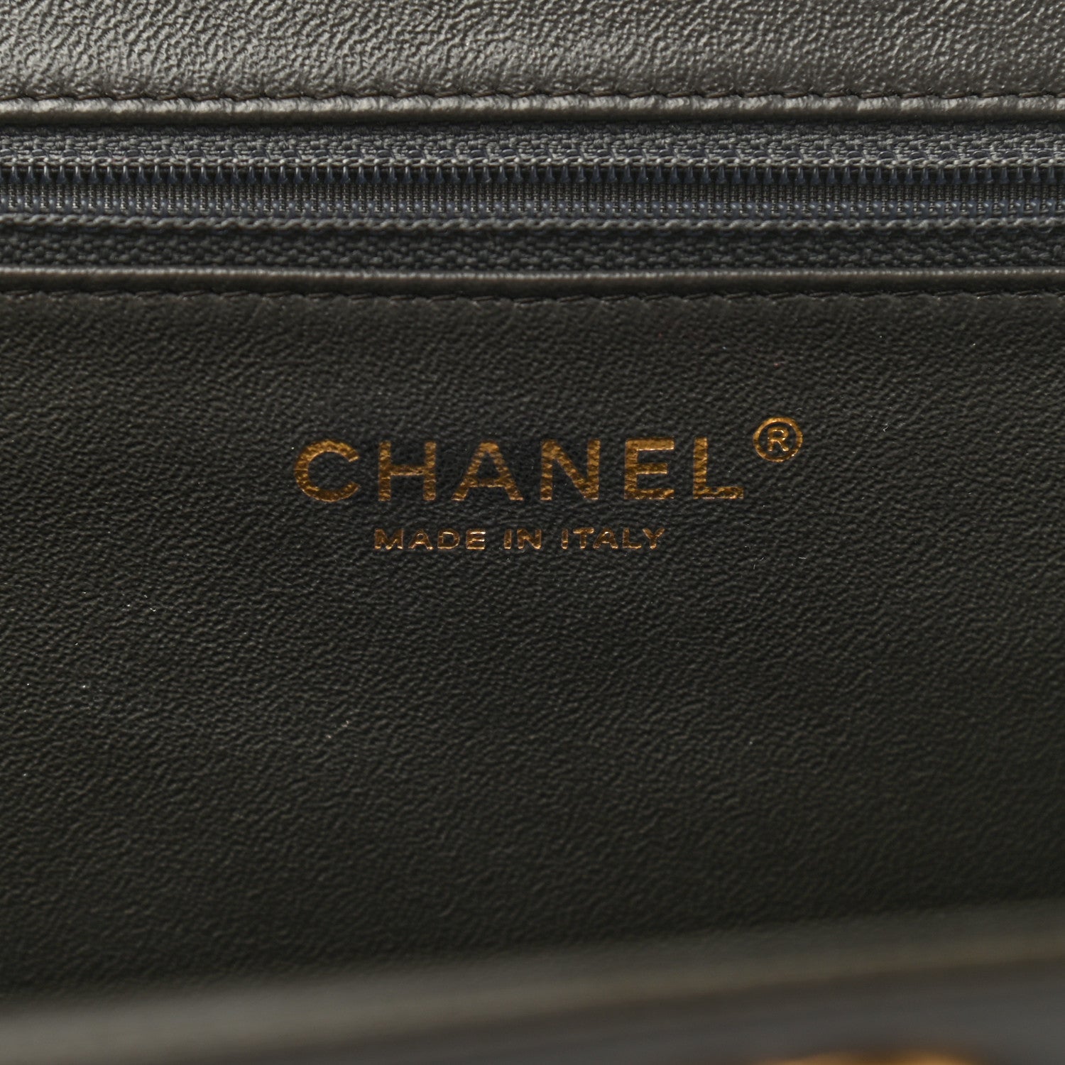 Chanel Caviar Quilted Clutch Dark Khaki 6 of 7