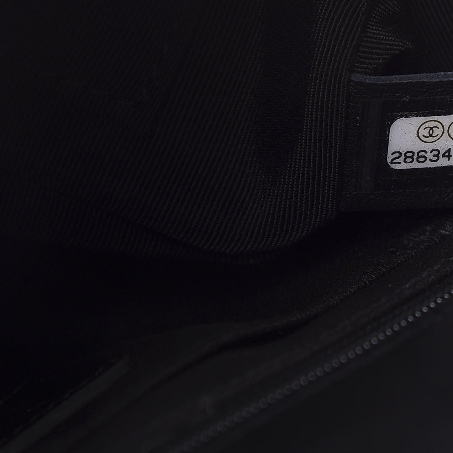 Shiny Lambskin Quilted Small Montcoco Flap Black