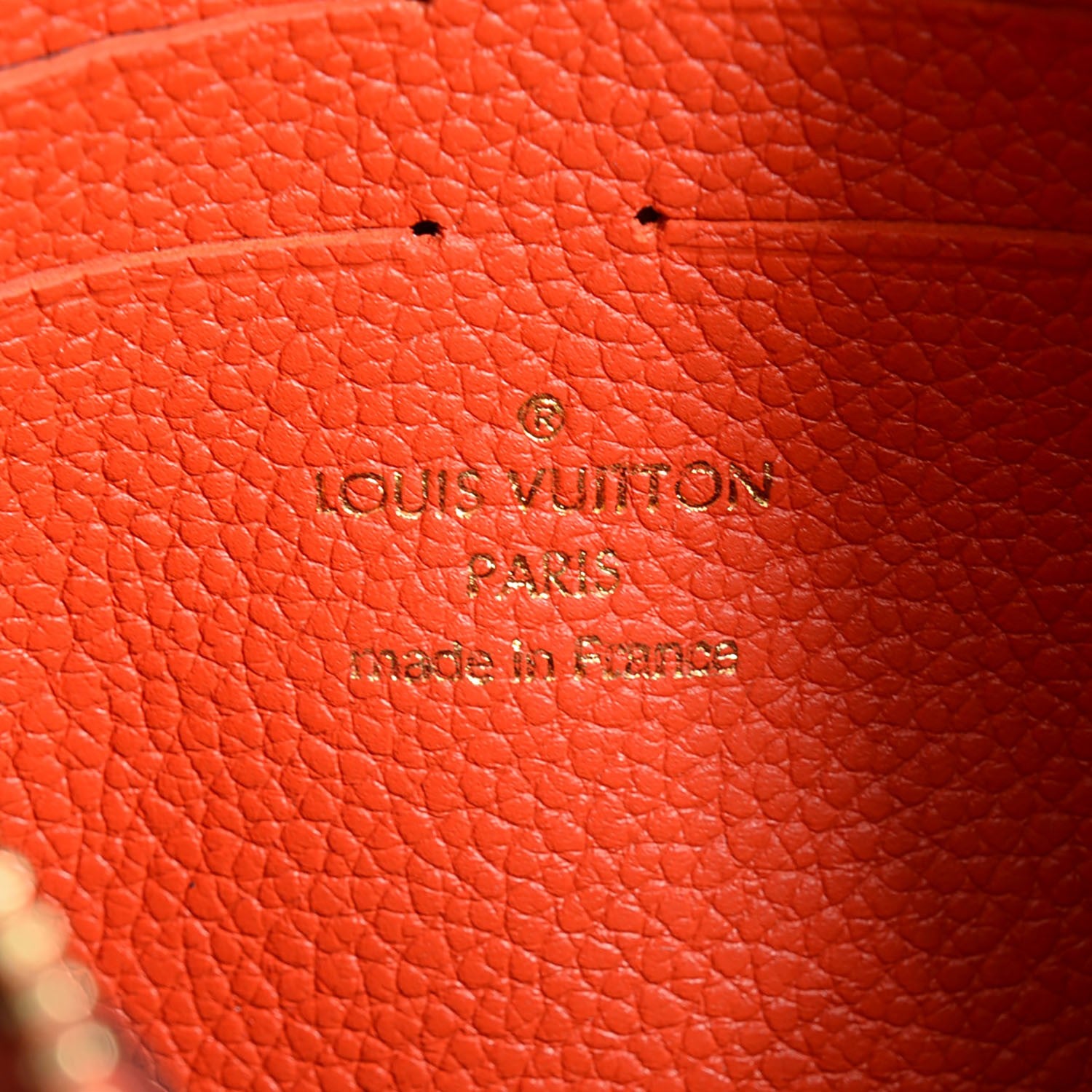Louis Vuitton Monogram Pallas Pochette Piment 5 of 6