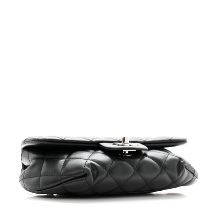 Chanel Calfskin Quilted CC Uniform Flap Belt Bag Black 4 of 16