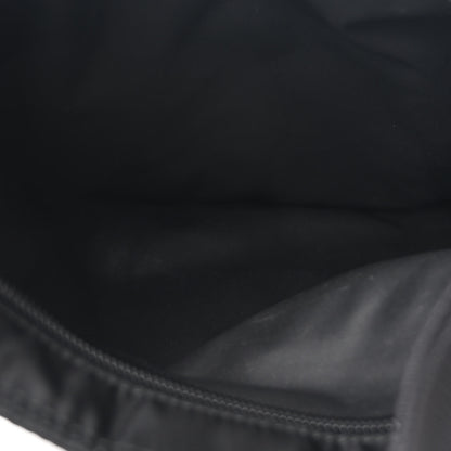 Prada Nylon Vela Flat Messenger Bag Black 5 of 10