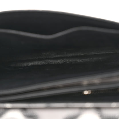 Prada Saffiano Molecule Print Top Handle Flap Bag Ematite 5 of 14