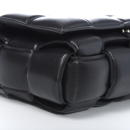 Bottega Veneta Nappa Maxi Intreccio Padded Cassette Crossbody Bag Black 7 of 9