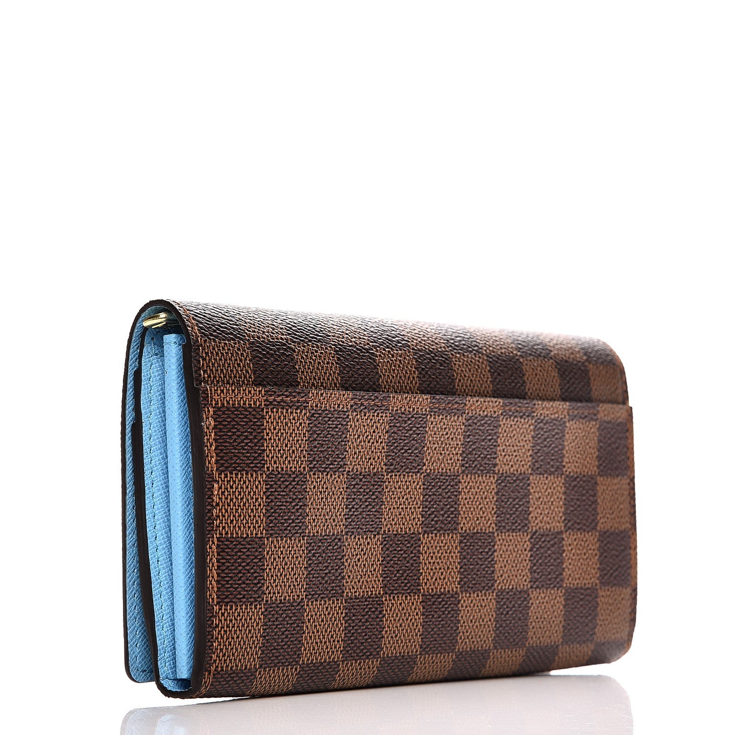 Louis Vuitton Damier Ebene 2017 Christmas Animation Sarah Wallet 3 of 7