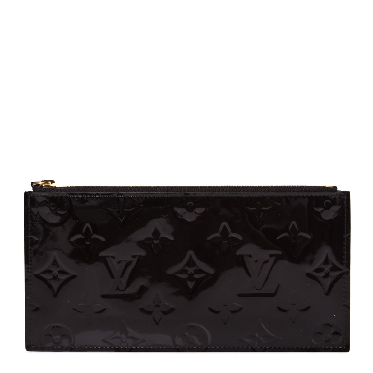 Vernis Felicie Chain Wallet Zippered Insert Amarante