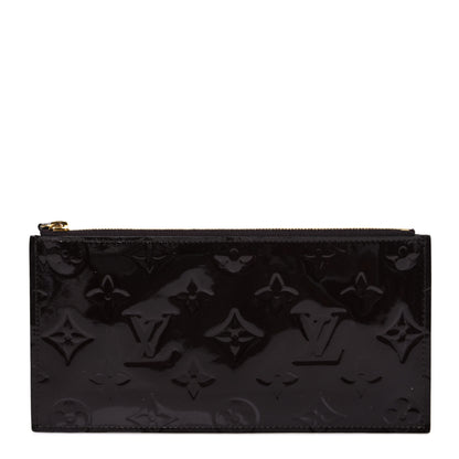 Louis Vuitton Vernis Felicie Chain Wallet Zippered Insert Amarante 1 of 6