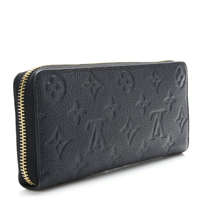 Louis Vuitton Empreinte Clemence Wallet Black 3 of 6