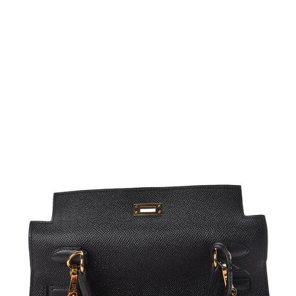 Hermes Epsom Kelly Sellier 25 Black 30 of 52